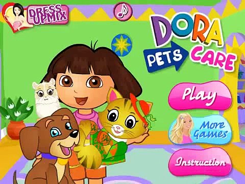 Dora l'Exploratrice Dora the Explorer Dora animal care video game Dora exploradora en espanol