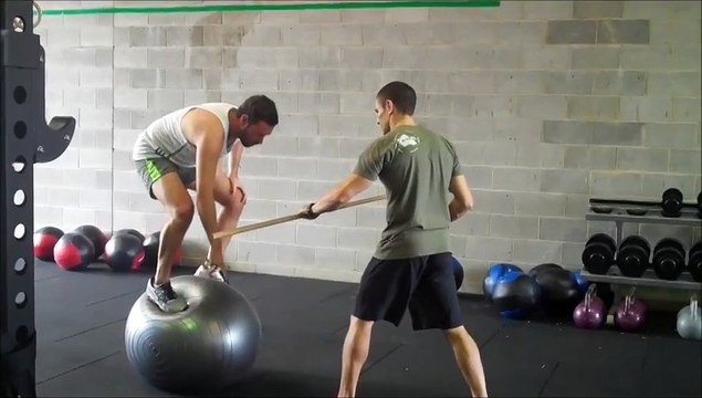 Liam's Core, Balance & Focus Training with Tony Hebrard from Zenergy Group