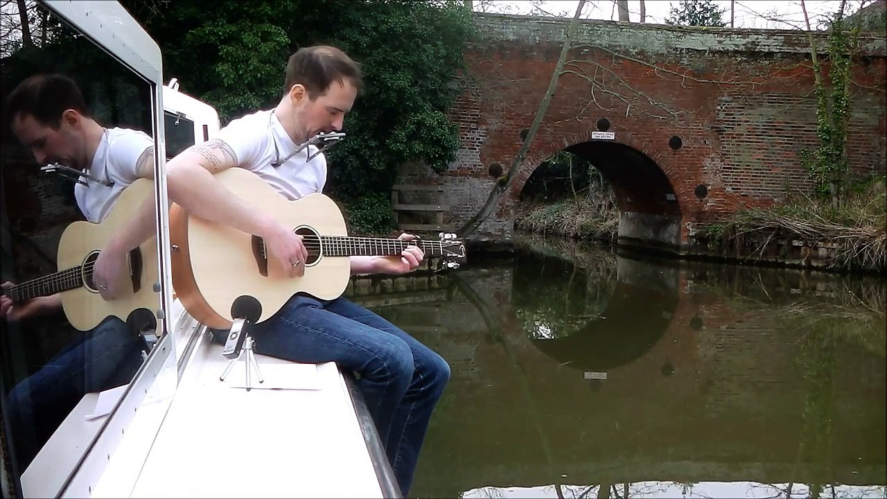 'Dirty Old Town'  (acoustic cover + harmonica) - The pogues/Dubliners/Ewan Macoll