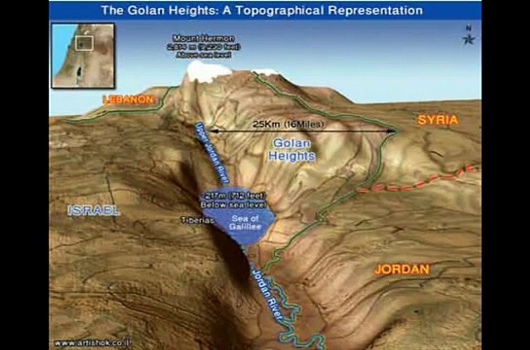 Syria's Army to the Golan Heights; New  GENTILE General for UNDOF Jan 2010 (Masada OST)