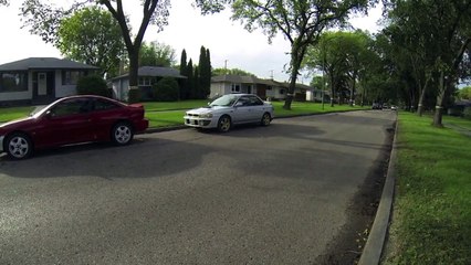 Subaru GC8 WRX W/ Blitz Nur Spec-R Exhaust Sounds