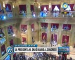 Visión Siete: Asunción Presidencial: Recorrido desde Casa de Gobierno al Congreso (1 de 2)