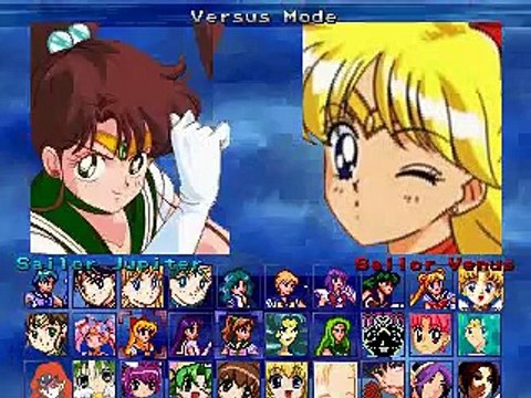 Sailor Jupiter vs Sailor Venus MUGEN