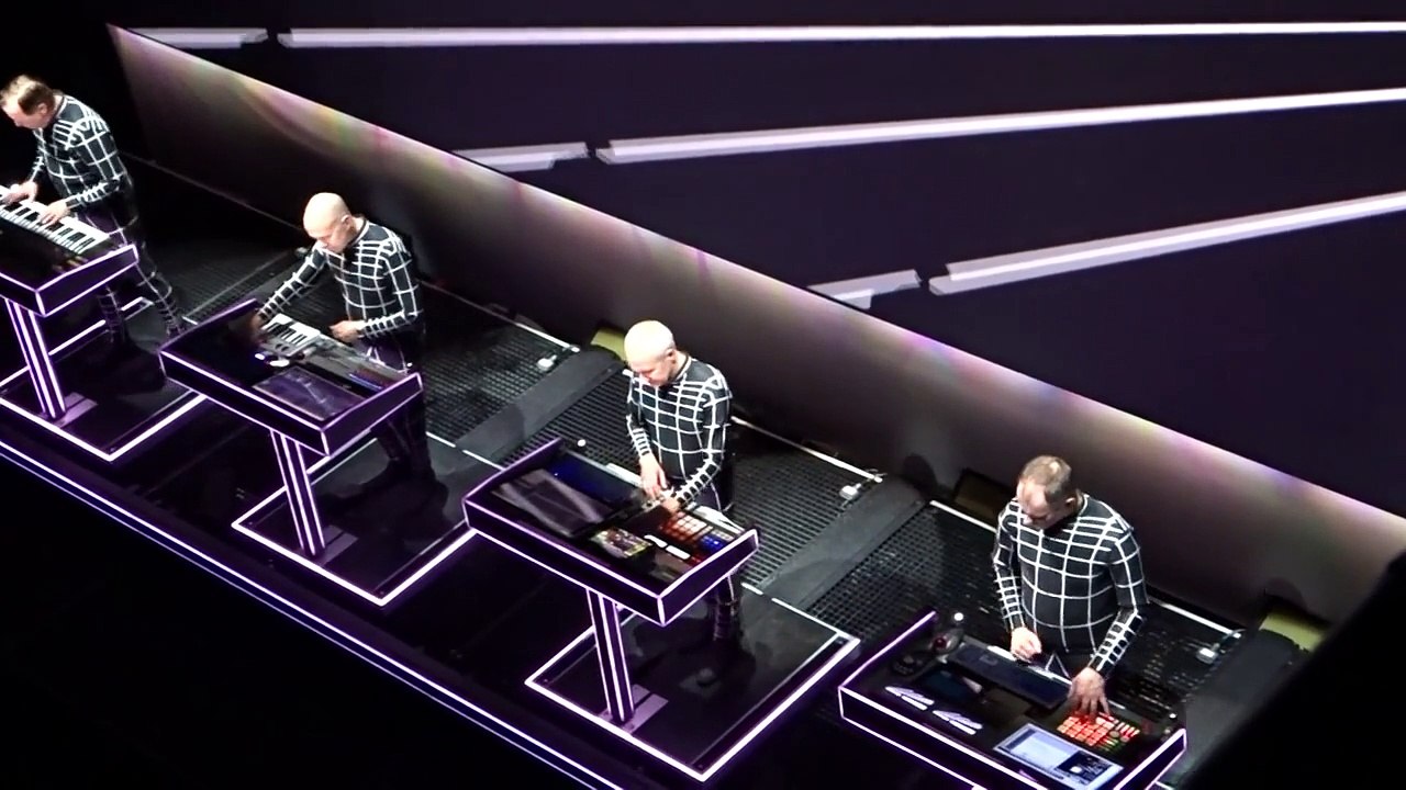 Kraftwerk Trans Europe Express.Amsterdam Paradiso 2015