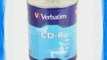 Verbatim (96524) CD-R 52X Silver Branded CDR Blank Media Discs 80Min/700MB in 100 Pack Shrink