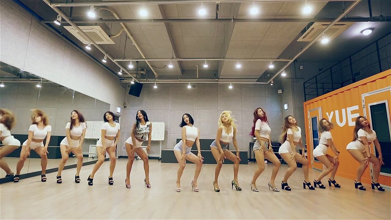 SISTAR  - SHAKE IT -  Dance Practice ver.