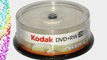 Kodak 50129 DVD plus RW 4.7 GB Re writable Discs 25 Pack