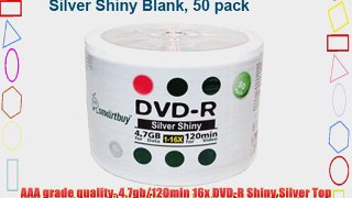 Smart Buy 200 Pack Dvd-r 4.7gb 16x Shiny Silver Blank Data Video Movie Recordable Media Disc