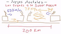 Juegos Mentales - Los Trenes y la Mosca