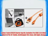 Tether Tools BTK29 Starter ing Kit Includes Pro USB 2.0 A Male - Mini B 8 Pin 15' Cable JerkStopper