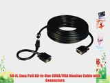 Tripp Lite VGA Coax Monitor Easy Pull Cable  High Resolution cable with RGB coax (HD15 M/M)