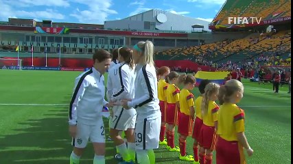 USA 2-0	Colombia (Women's World Cup 2015) EXTENDED highlights 23/06/2015