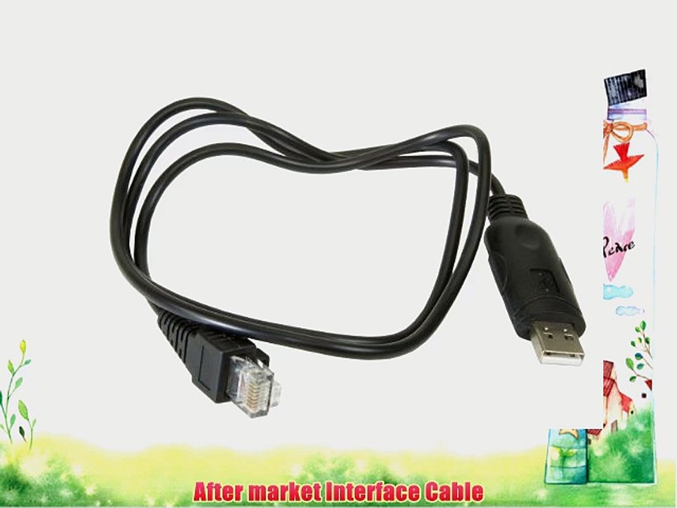USB Programming Cable for Kenwood Models TK-760/760G/762/ 762G/768/768G/ 780/780G/860/ 860G/862/862G/
