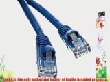 GadKo Cat5e Blue Ethernet Patch Cable Round Snagless/Molded Boot 150 foot