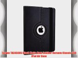 Targus THZ458US Black Matte Faux Leather Versavu Classic 360 iPad Air Case