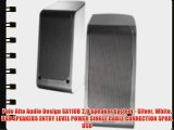 Palo Alto Audio Design SA110B 2.0 Speaker System - Silver White. USB SPEAKERS ENTRY LEVEL POWER