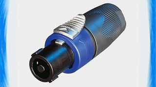 Neutrik NL4FX Connector 0.24 in. to 0.55 in. (O.D) 4 40 A (RMS) (Continuous) 250 VAC gt 1 (5