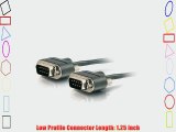 C2G / Cables to Go 25344 CMP-Rated Low Profile DB9 Cable Male to Male 35 Feet
