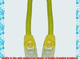 GadKo Cat6 Yellow Ethernet Patch Cable Round Snagless/Molded Boot 75 foot