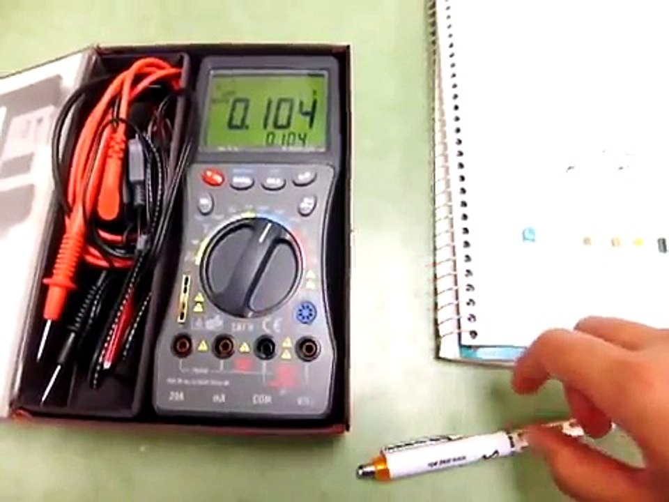 METEX - M-3890D - MULTIMETER, USB  - Lab 5