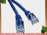 GadKo Cat5e Blue Ethernet Patch Cable Round Snagless/Molded Boot 35 foot
