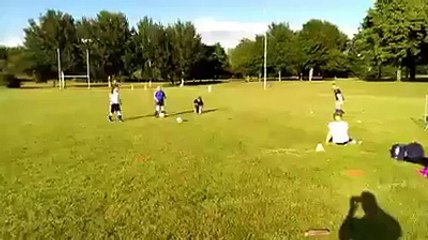 Les filles à l'entrainement