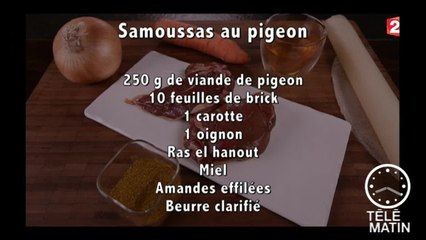Gourmand - Samoussas au pigeon - 20150624