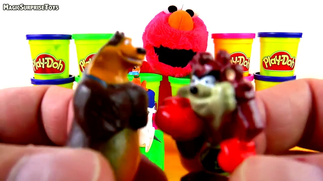 20 Plastilina Huevos Sorpresa! Scooby Doo Títere de Winnie the Pooh, Cars 2 de Thomas y su