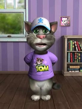 Chanson je voudrais un bonhomme de neige Tom le chat qui parle