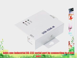 SerialGear? USB 2.0 to Serial High-Speed RS-232 Industrial Adapter Metal case with DIN-Rail