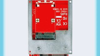 Koutech IO-ASS111 Latch mSATA to 2.5 SATA Device Converter with Metal Frame