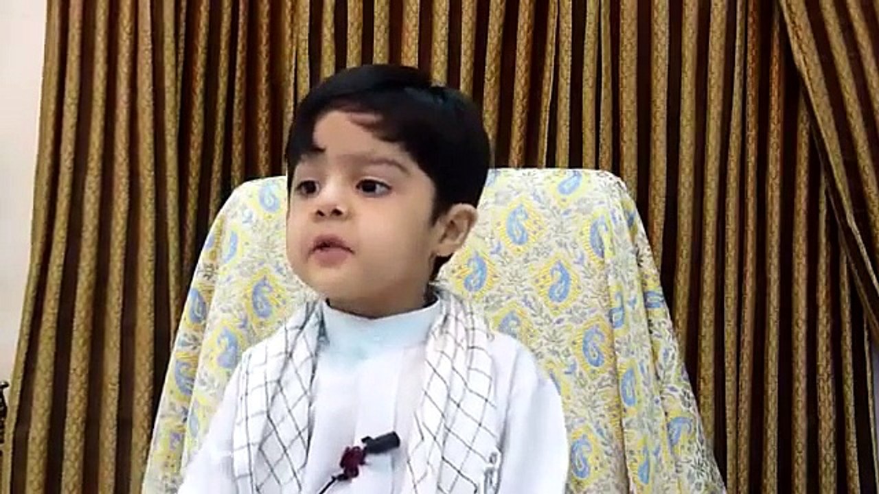 Kid a perfect teacher
