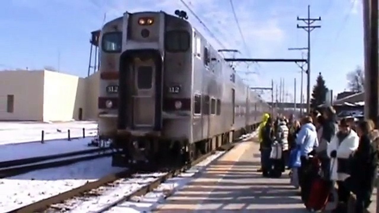 South Shore Line train trip. video Dailymotion