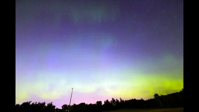 Spectaculaires aurores boréales aux États-Unis