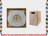 GadKo Bulk Cat5e Gray Ethernet Cable Round Solid UTP (Unshielded Twisted Pair) Pullbox 1000