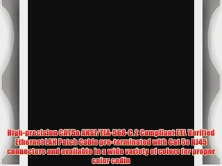 GearIt (10 Pack) 20 Feet Cat5e Ethernet Patch Cable - Computer LAN Network Cord Black - Lifetime