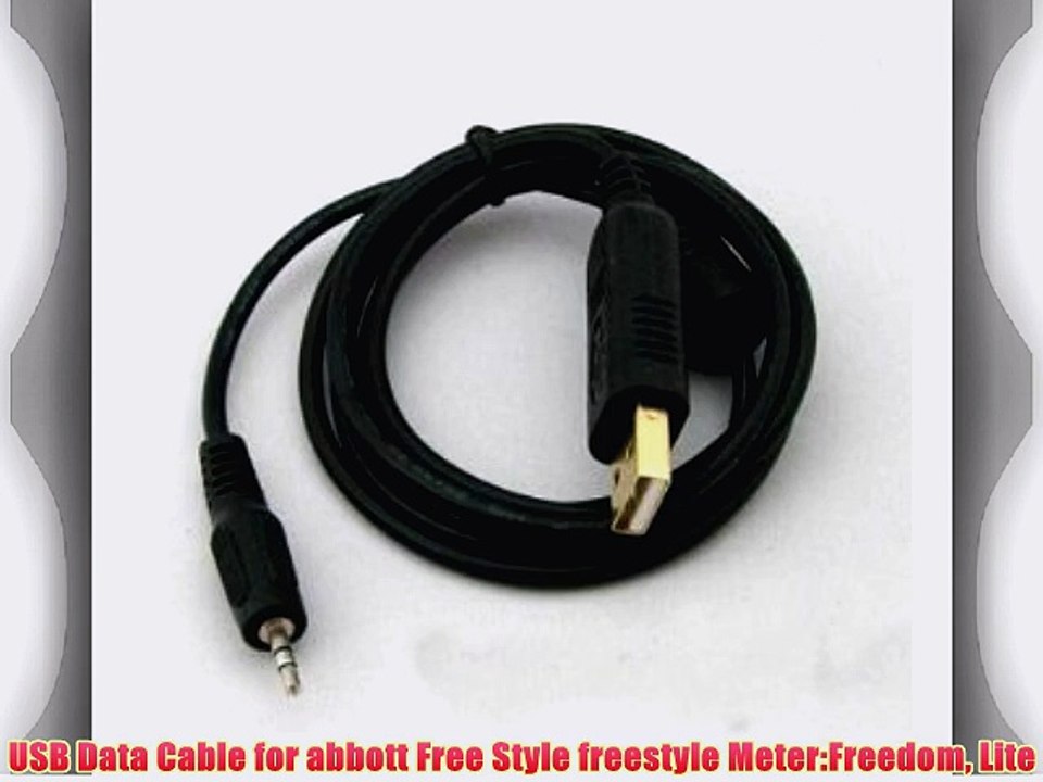 USB Data Cable for abbott Free Style freestyle MeterFreedom Lite video Dailymotion