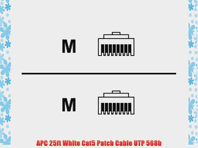 1aTTack CAT 5e Crossover UTP Netzwerk Patch-Kabel mit 2X RJ45 Stecker 0,5m