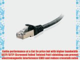 Cable Matters? Cat6a Snagless Shielded (SSTP/SFTP) Ethernet Patch Cable in Black 125 Feet
