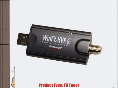 Hauppauge 1191 WinTV-HVR-950Q Hi-Speed USB HDTV Adapter With Cable TV And ATSC Antenna Connection