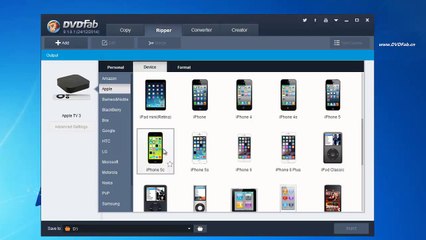 How to rip DVD to iPhone with DVDFab