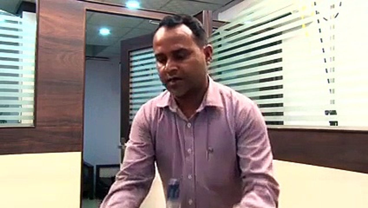 Boss doing something wrong with employee