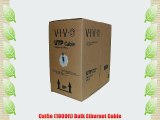 New 1000 ft bulk Cat5e Ethernet Cable / Wire UTP Pull Box 1000ft Cat-5e Waterproof Outdoor