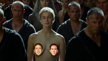 Game of Thrones - Cersei's walk of shame - SFW