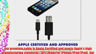 RND 2x Apple Certified Lightning to Reversible USB 10ft Cable for iPhone (6 / 6 Plus / 5 /