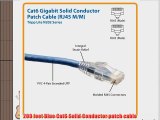 Tripp Lite Cat6 Gigabit Solid Conductor Snagless Patch Cable (RJ45 M/M ) - Blue 200-ft.(N202-200-BL)