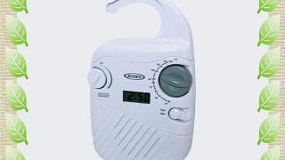 Spectra Merchandising Jensen Am/Fm Shower Radio With Digital Hanging Clock