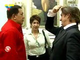 Presidente Chávez recibió al actor Sean Penn