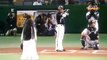 Girl from The Ring Throws Out First Pitch of Japanese Baseball Game
