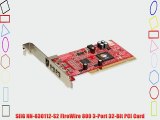 SIIG NN-830112-S2 FireWire 800 3-Port 32-Bit PCI Card